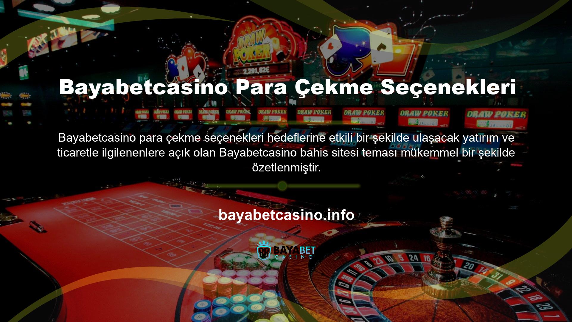 Bayabetcasino her zaman eksiksiz web sitesi hizmetleri sunacaktır