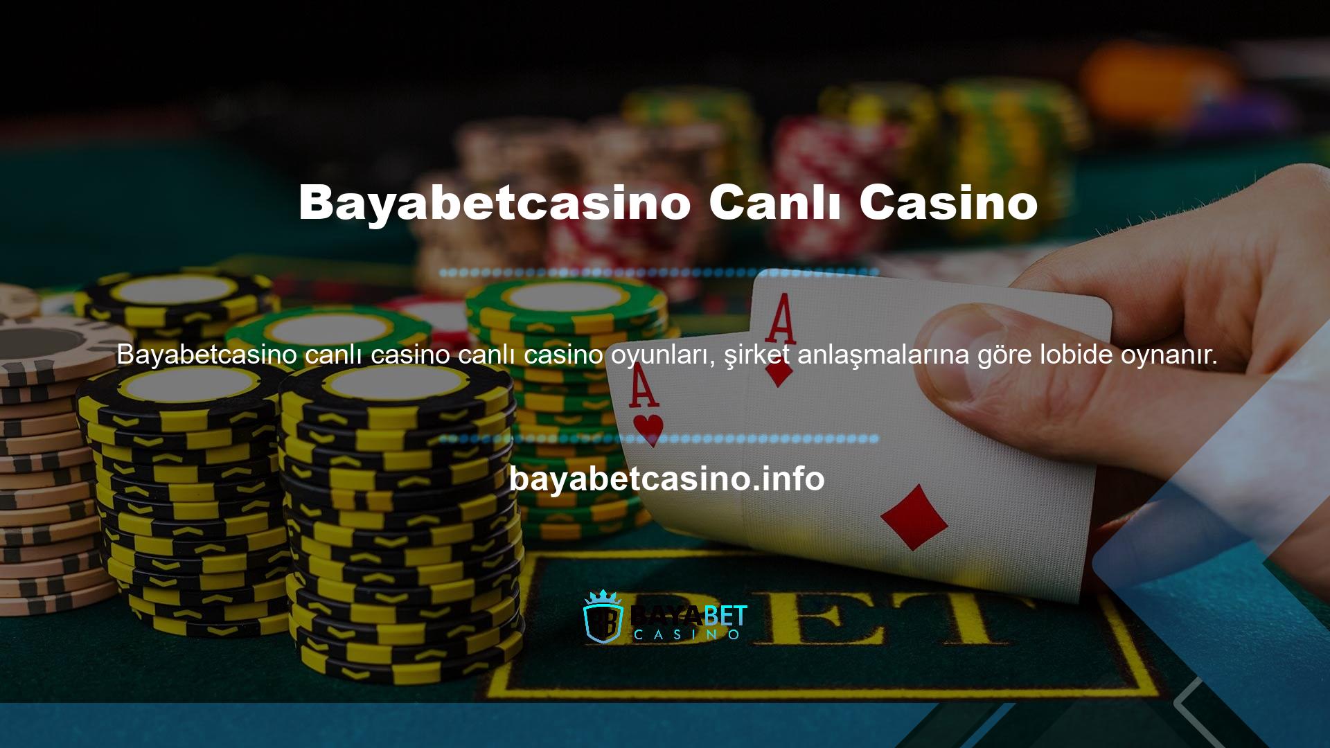 İnternetin yaygınlaşmasıyla birlikte birçok Casino türü sanal ortama taşınmıştır